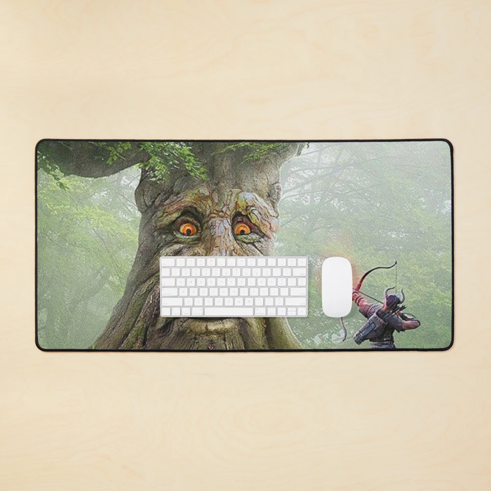 Wise Mystical Tree [WIDE] Mouse Pad for Sale by Cowboy Mike