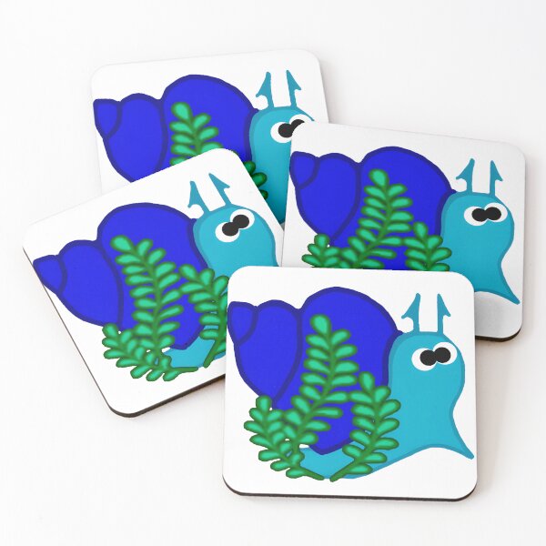 Item preview, Perky blue snail designed and sold by BrachiaST.