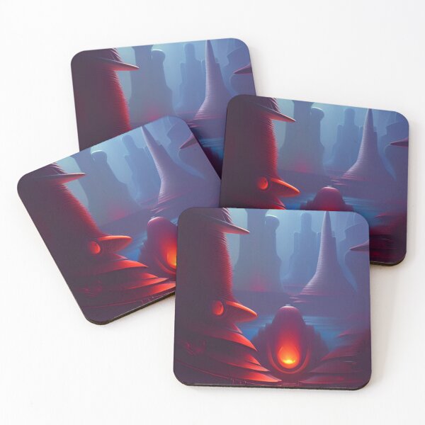 Item preview, Alien planet landscape designed and sold by Gaspar Avila.