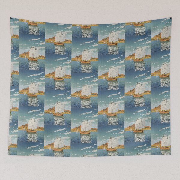 Item preview,  Kawase Hasui  Iwafune in Bingo Province designed and sold by TeeARTHY.