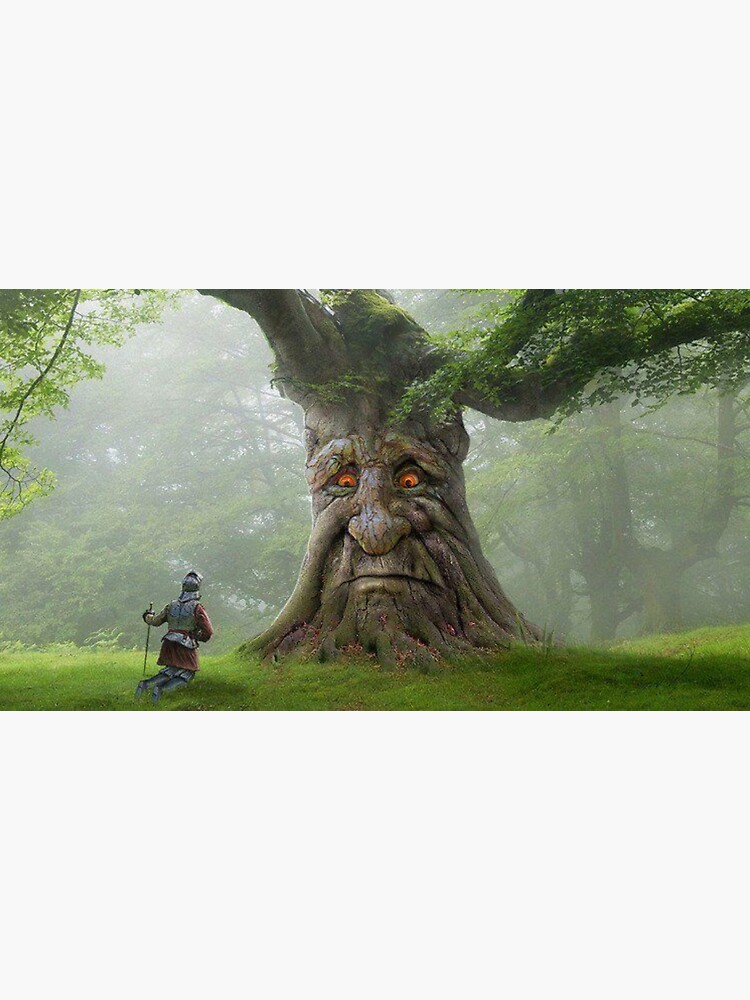 Wise Mystical Tree laughs and sticks tongue out with dubstep music #му, Wise  Mystical Tree