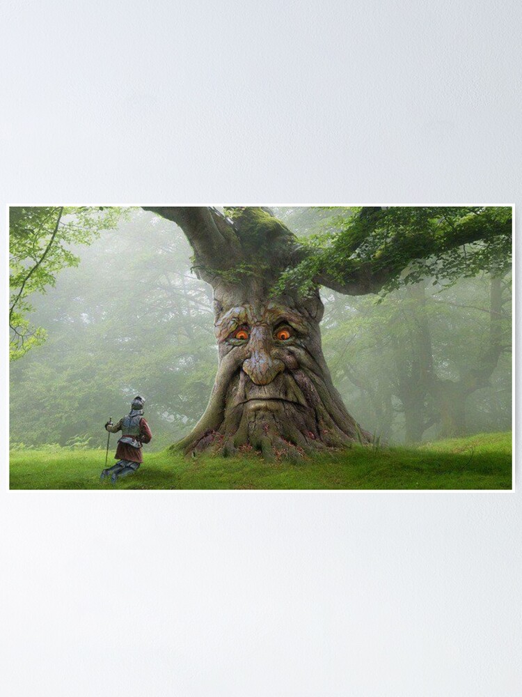 Wise Mystical Tree [WIDE] Metal Print for Sale by Cowboy Mike