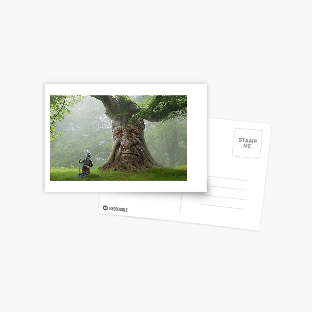 Wise Mystical Elucidative Tree and 50 Year Old Gamer Original Art [Hi-Res]  Canvas Print for Sale by Cowboy Mike