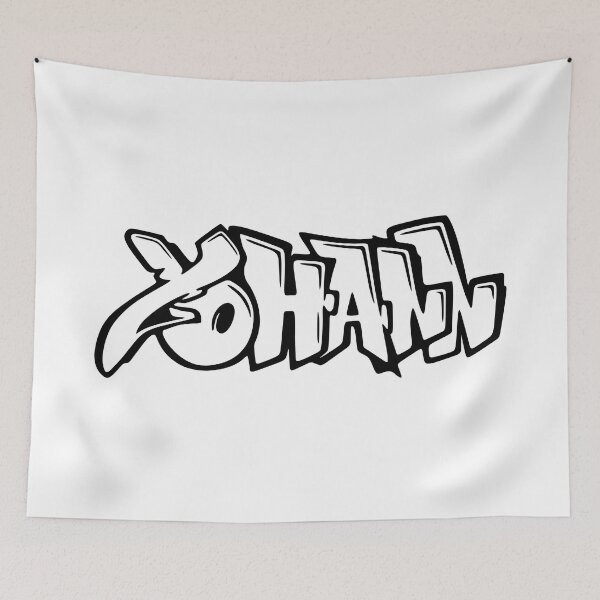 Item preview, Yohann - Graffiti Name Design designed and sold by NameThatShirt.