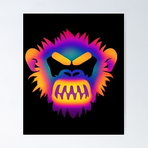 Scary Monkey Halloween Spooky Fun