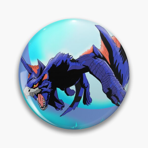 Item preview, Nargacuga Blue designed and sold by SkyBlueBrad.