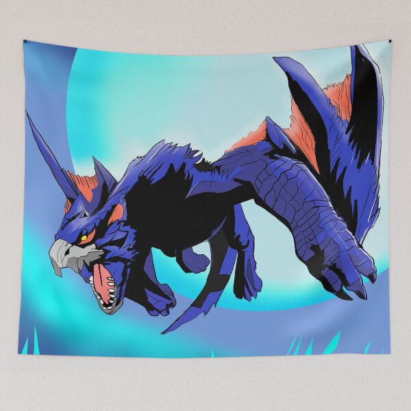 Item preview, Nargacuga Blue designed and sold by SkyBlueBrad.
