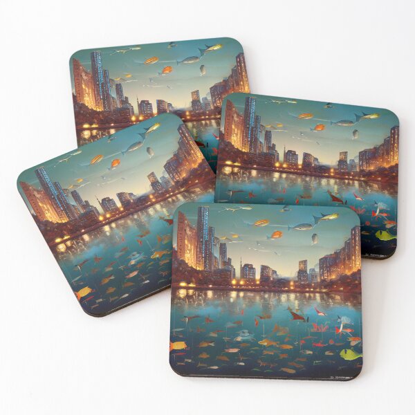 Item preview, Fish-city designed and sold by Roman Klymchuk.
