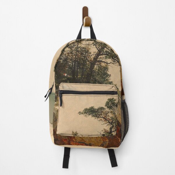 Item preview, BY the sea pine tree Vintage Art designed and sold by vintagemother.