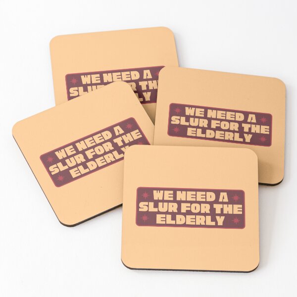 Item preview, We Need A Slur For The Elderly - Funny Meme designed and sold by Picket Club.