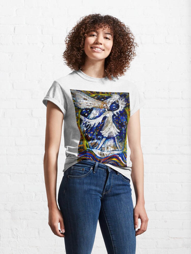 Alternate view of La Dama Viento Classic T-Shirt