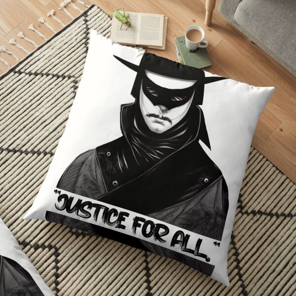 Justice for All (Zorro) Floor Pillow