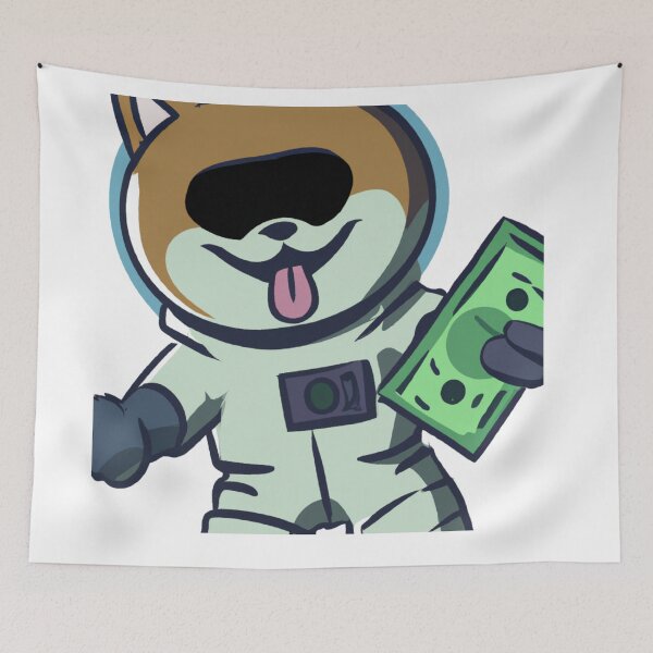Item preview, Slick Astronaut Shiba designed and sold by Ricardo Lee.