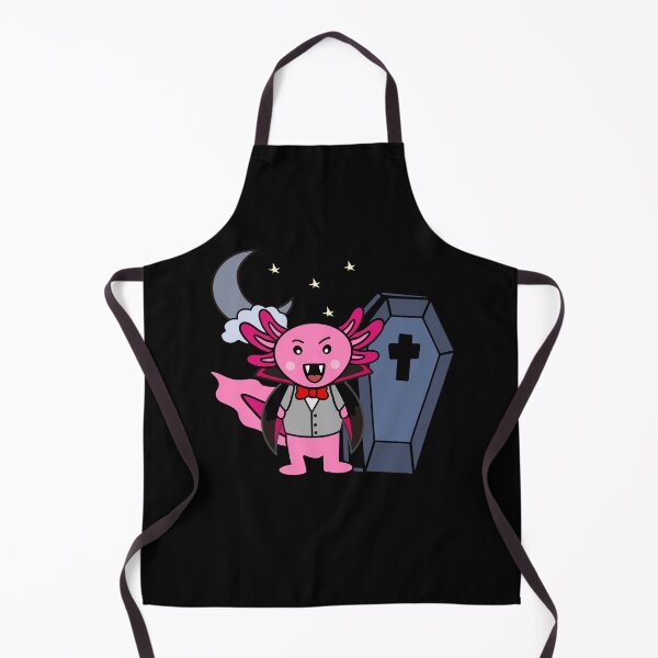 Item preview, Kawaii Halloween Vampire Axolotl designed and sold by eternallygifted.