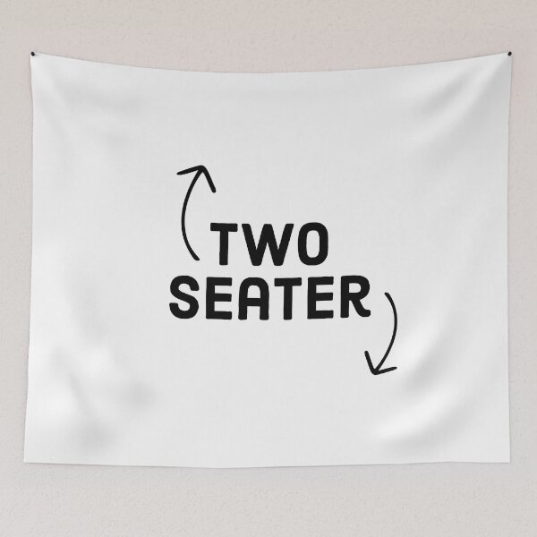 Item preview, two seater shirt designed and sold by TipsyTees-net.