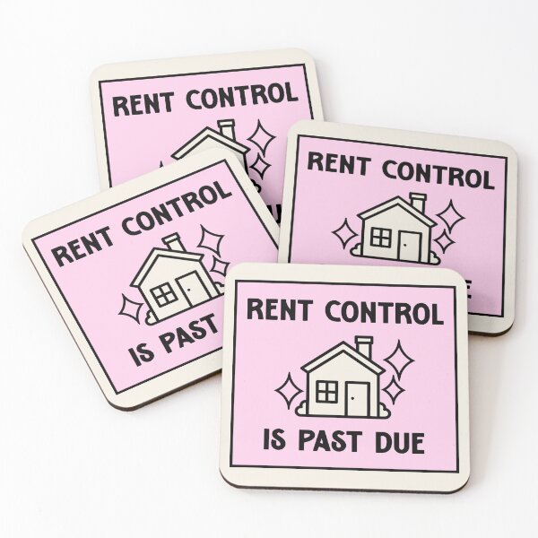 Item preview, Rent Control Is Past Due - Decrease Rent designed and sold by Picket Club.