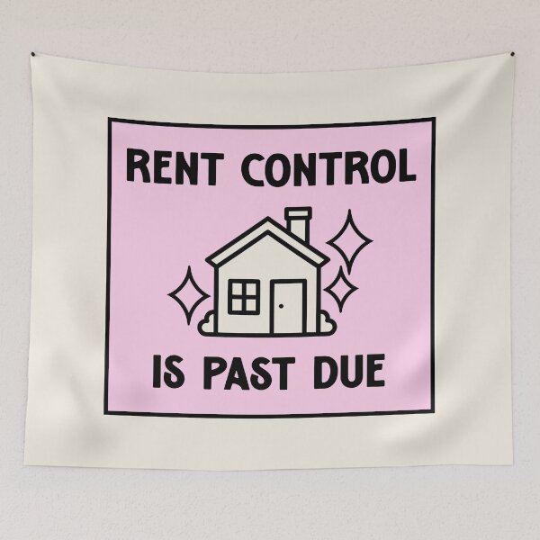 Item preview, Rent Control Is Past Due - Decrease Rent designed and sold by Picket Club.