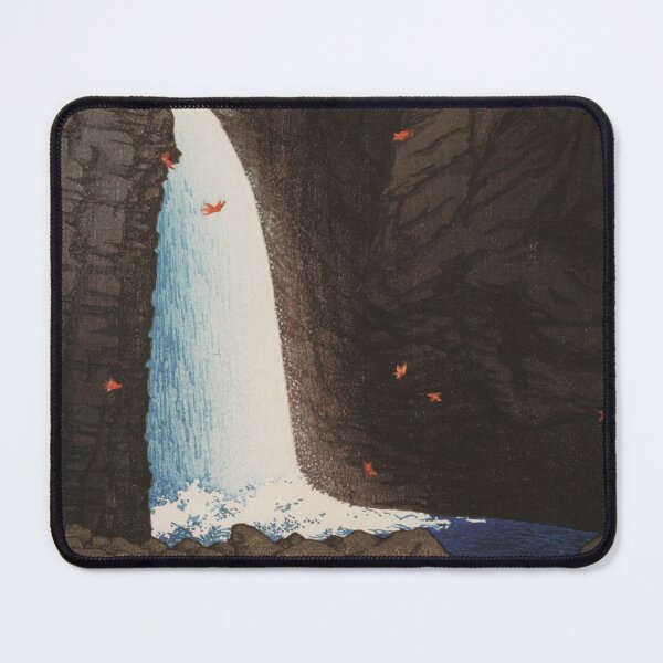 Item preview, Kawase Hasui Yuhi Waterfall in Autumn designed and sold by TeeARTHY.