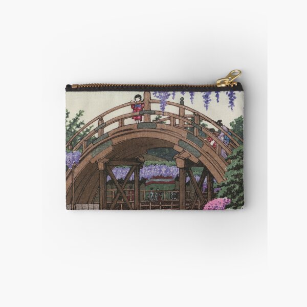 Item preview,  Kawase Hasui  Japanese Woodblock art Kawase Hasui Girl on Bridge designed and sold by TeeARTHY.