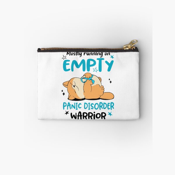 Item preview, Mostly running on Empty Panic Disorder Warrior designed and sold by ElizabethS809.