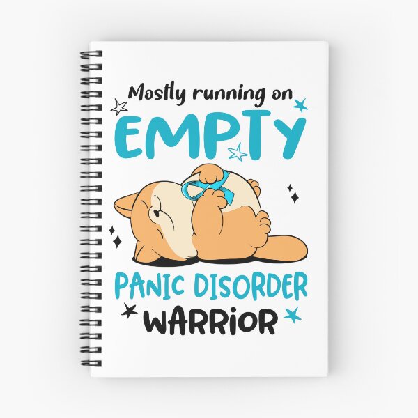 Item preview, Mostly running on Empty Panic Disorder Warrior designed and sold by ElizabethS809.