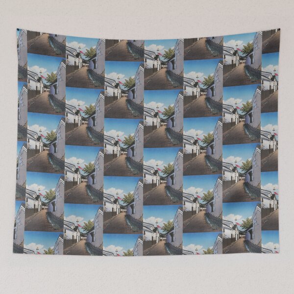 Item preview,  Kawase Hasui  Koinobori Carp Banner in Toyohama, Kagawa Prefecture, 1948 designed and sold by TeeARTHY.