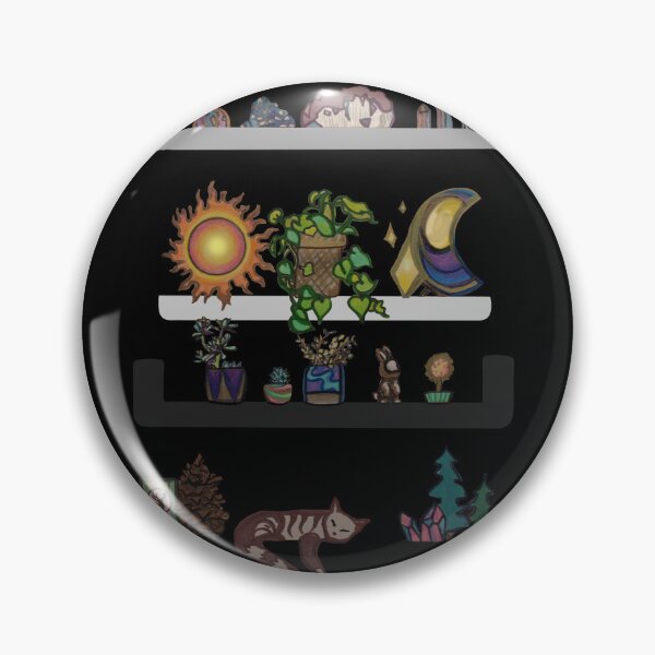 Item preview, Dark Crystal Plant Collection, Shelves with a Cat, Transparent Sticker designed and sold by Lucidesigns.