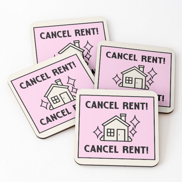 Item preview, Cancel Rent - Housing For All designed and sold by Picket Club.