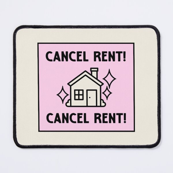 Item preview, Cancel Rent - Housing For All designed and sold by Picket Club.