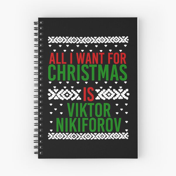 Item preview, All I Want For Christmas (Viktor Nikiforov) designed and sold by MizSarie.