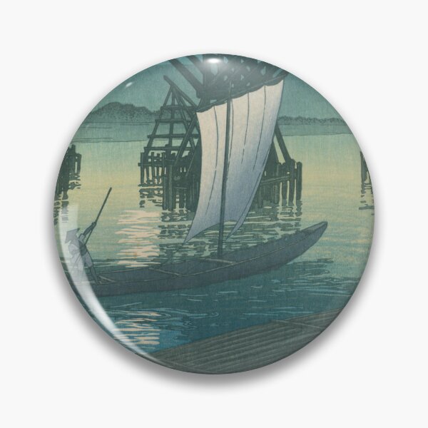 Item preview, Kawase Hasui Hasui: Asahi Bridge, Ojiya designed and sold by TeeARTHY.
