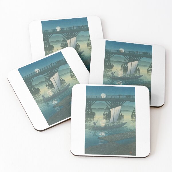 Item preview, Kawase Hasui Hasui: Asahi Bridge, Ojiya designed and sold by TeeARTHY.