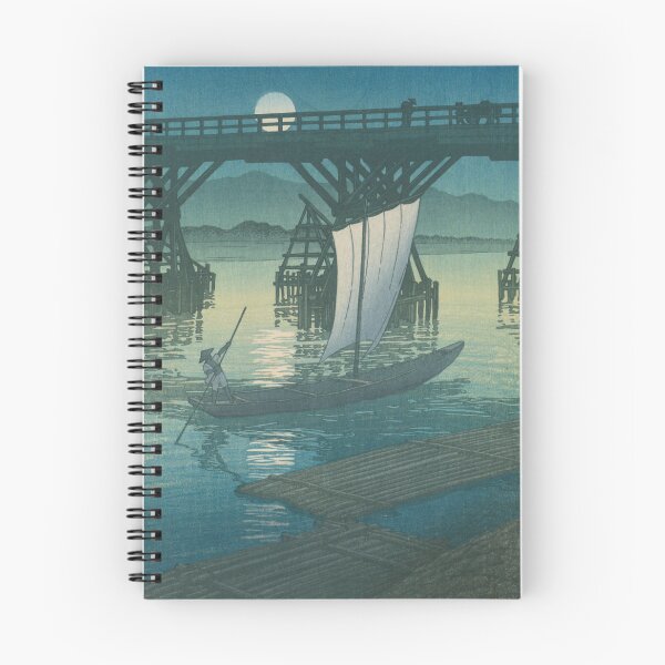 Item preview, Kawase Hasui Hasui: Asahi Bridge, Ojiya designed and sold by TeeARTHY.