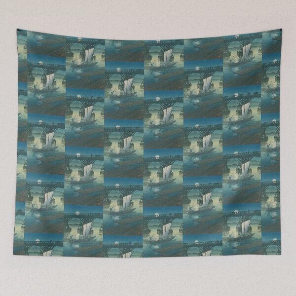 Item preview, Kawase Hasui Hasui: Asahi Bridge, Ojiya designed and sold by TeeARTHY.