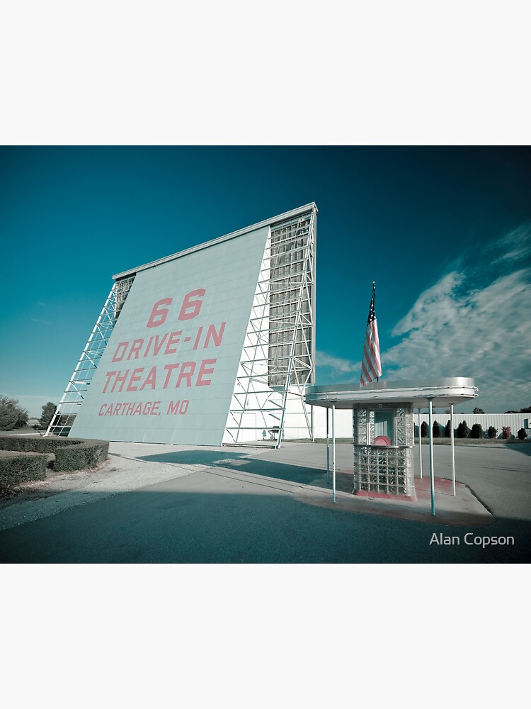 Route 66. Drive-in Cinema. Carthage. by AlanCopson