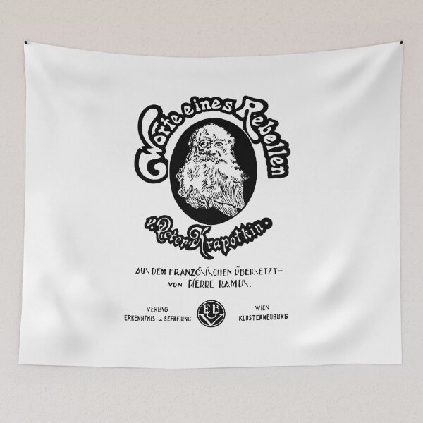 Item preview, Words of a Rebel (1885) by Peter Kropotkin designed and sold by NEVERBOW.