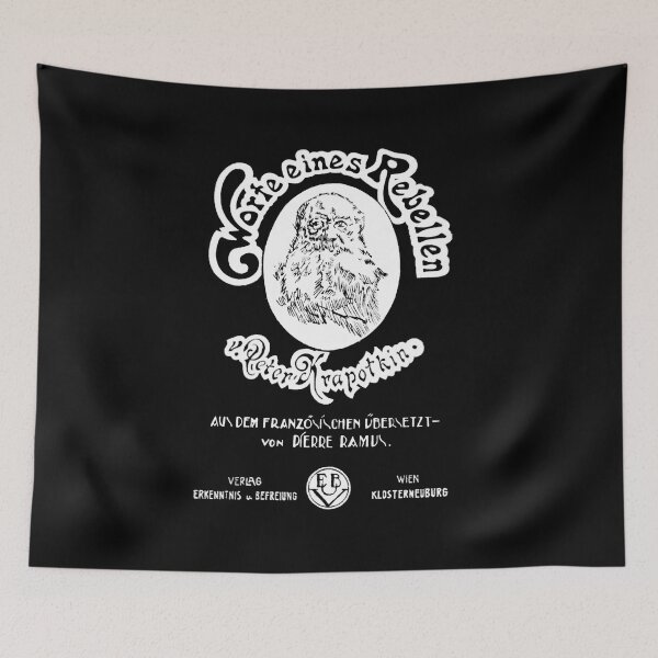 Item preview, Words of a Rebel (1885) by Peter Kropotkin designed and sold by NEVERBOW.
