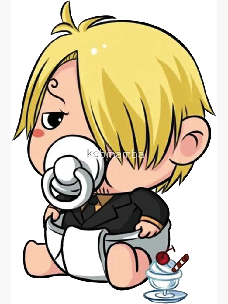 One Piece Sanji Baby Magnet for Sale by kobmamba