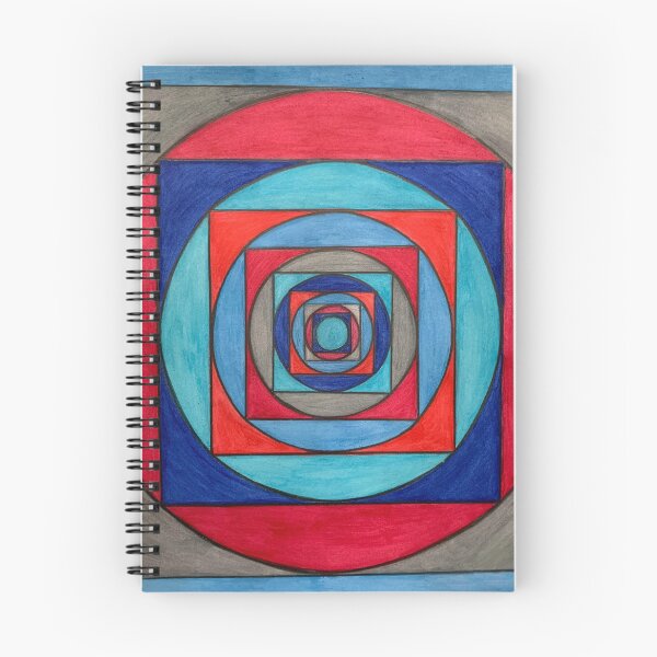 Item preview, Squared Concentric Circles designed and sold by PameRT-Art-369.