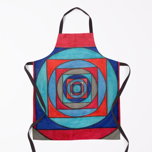 Item preview, Squared Concentric Circles designed and sold by PameRT-Art-369.