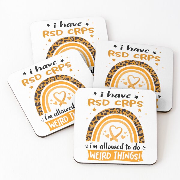 Item preview, RSD CRPS Awareness - I have RSD CRPS i am allowed to do Weird Things! designed and sold by KirstybShop.