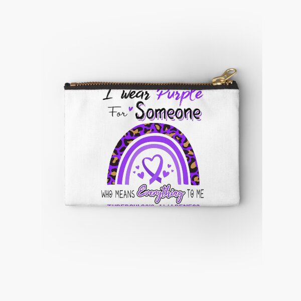 Item preview, Tuberculosis Awareness I Wear Purple for Someone Who Means Everything To Me designed and sold by GennieShop.