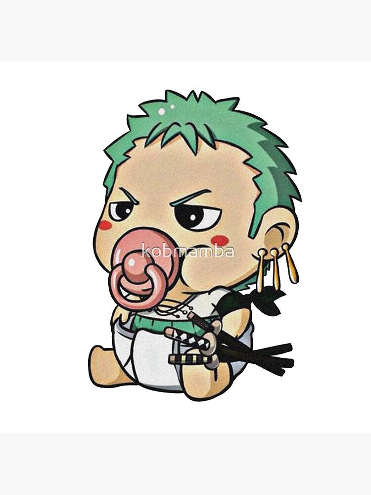 Roronoa Zoro Chibi, one piece, HD phone wallpaper