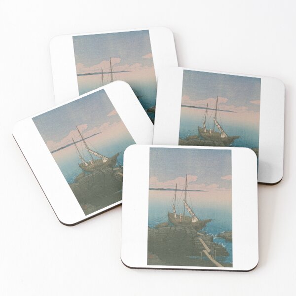 Item preview,  Kawase Hasui Boat Near Boshu designed and sold by TeeARTHY.