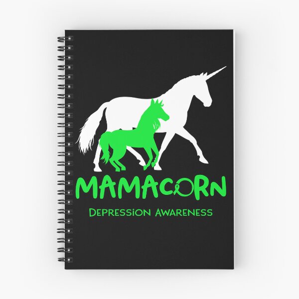 Item preview, Depression Awareness Mama Unicorn Mamacorn Support Depression Warrior  designed and sold by RunningShop.