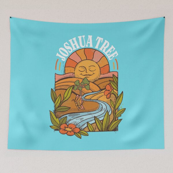 Item preview, Joshua Tree National Park California Groovy 70s Aesthetic designed and sold by MrEddie10.