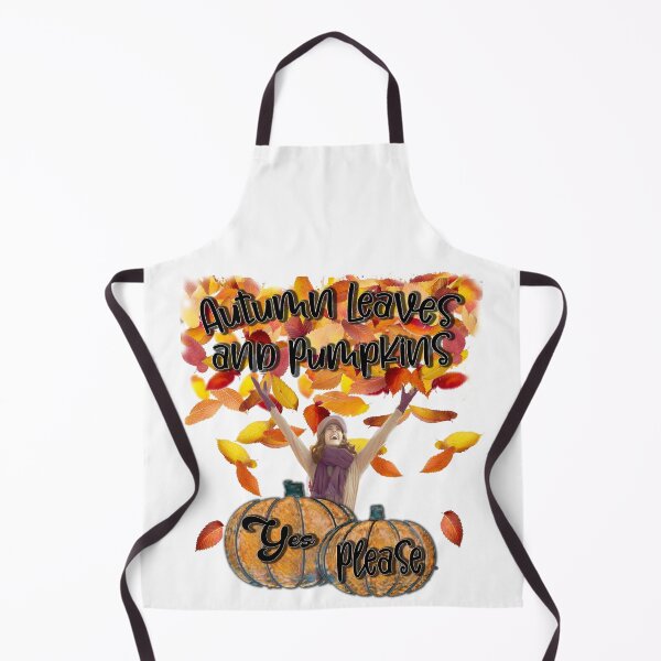 Item preview, Autumn Leaves and Pumpkins, Yes Please! designed and sold by JennBBDesigns.