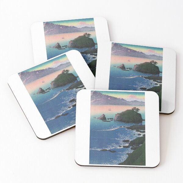 Item preview,   Kawase Hasui Kude Beach in Wakasa Province designed and sold by TeeARTHY.