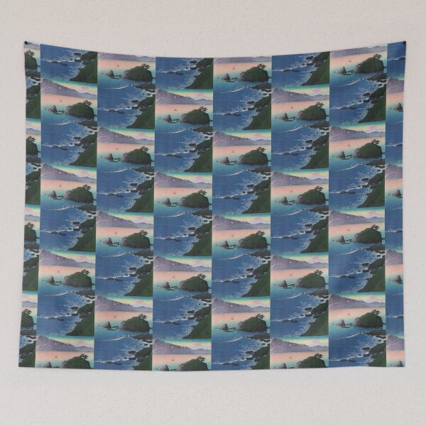 Item preview,   Kawase Hasui Kude Beach in Wakasa Province designed and sold by TeeARTHY.