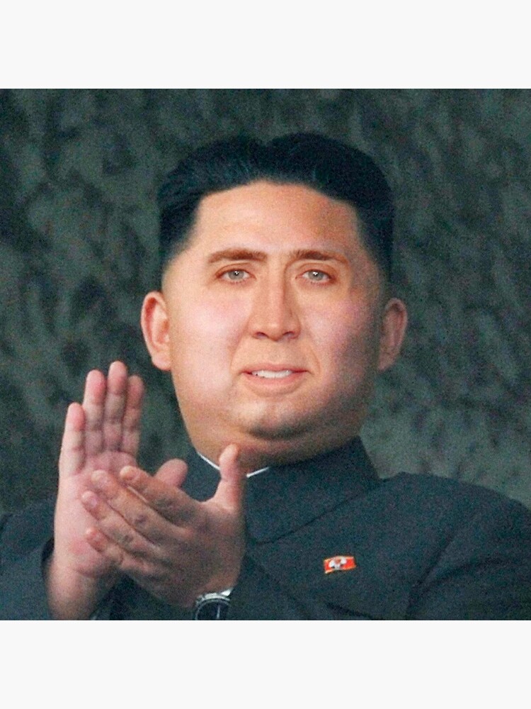 Nicolas Cage/Kim Jong-Un by Balzac